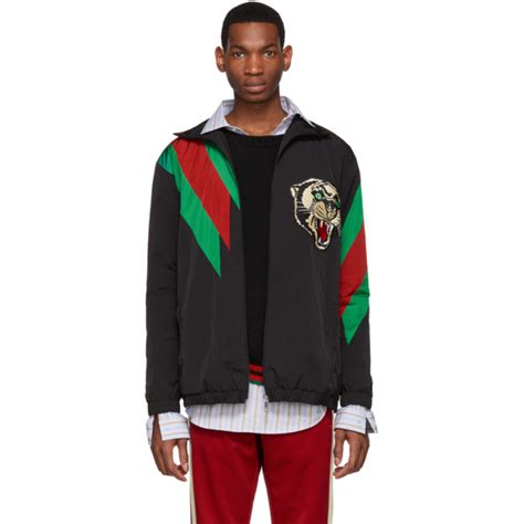 black panther jacket gucci|net a porter gucci jacket.